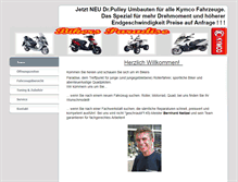 Tablet Screenshot of bikersparadise-mannheim.de